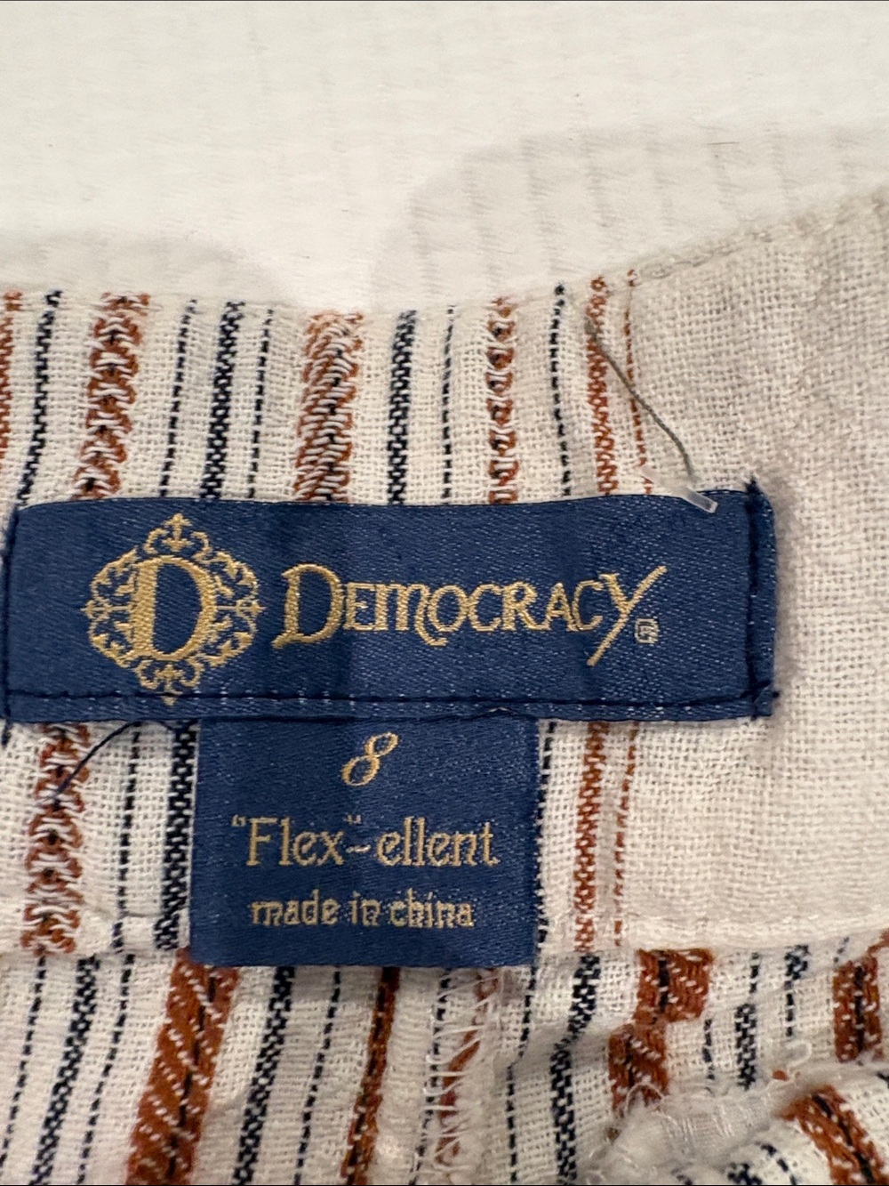 NWT Democracy wide leg crop pants - Picture 3 of 6